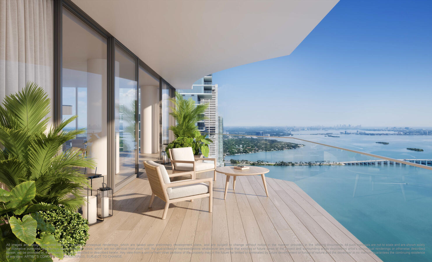 Ventanas de cristal del suelo al techo y puertas correderas de cristal en la terraza